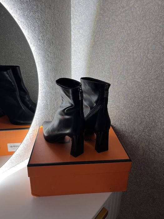 Обувь осенний с каблуком