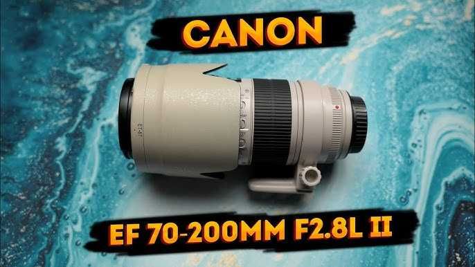 Canon 70-200mm Is II pokoleniya