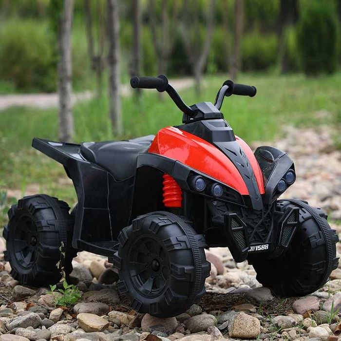 ATV electic pentru copii Kinderauto Wolf 70W 12V Premium #Rosu