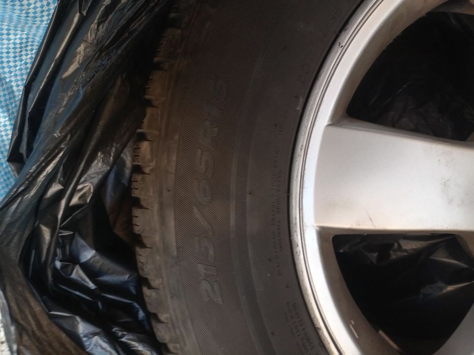 Джанти с гуми 5х114.3