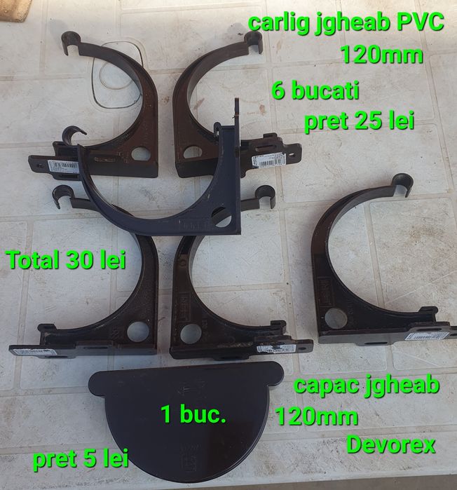 Carlig Jgheab si capac