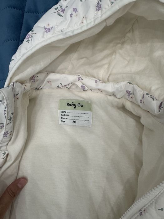 Комбинезон демисезонный для девочек 80см