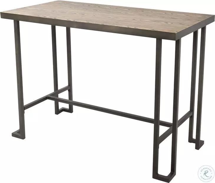 Masa de bar Lumisource Roman Brown