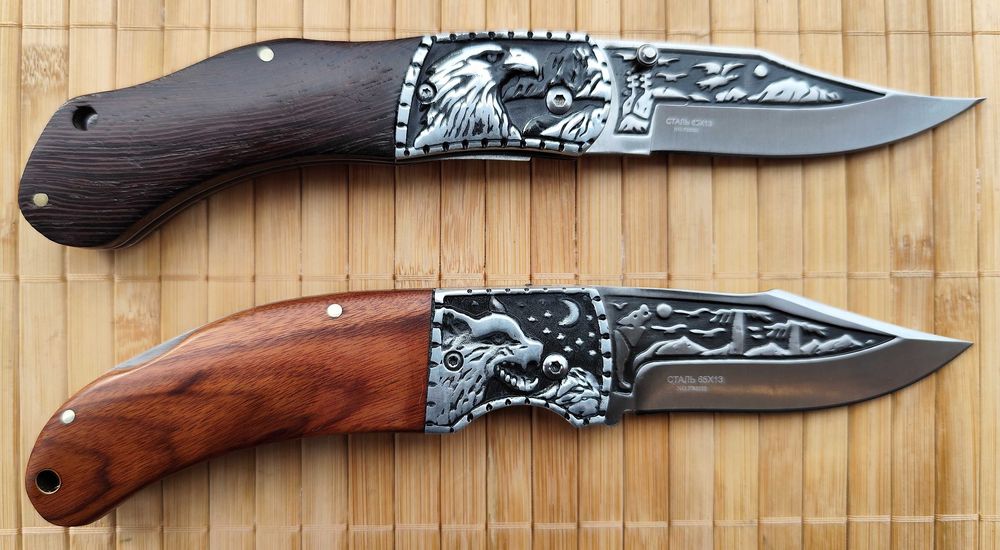 Сгъваем джобен нож Орел / Вълк
