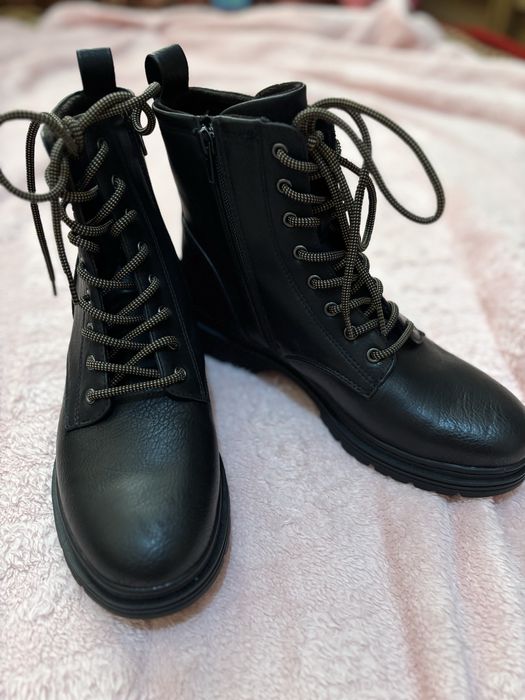 Сапоги зимний кожа