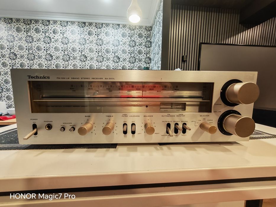 Amplificator Technics SA-300L vintage  made in Japan  1978