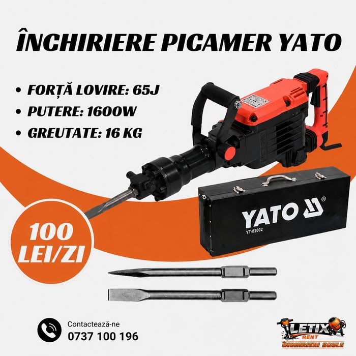 Închiriez Picamer Ciocan Demolator
