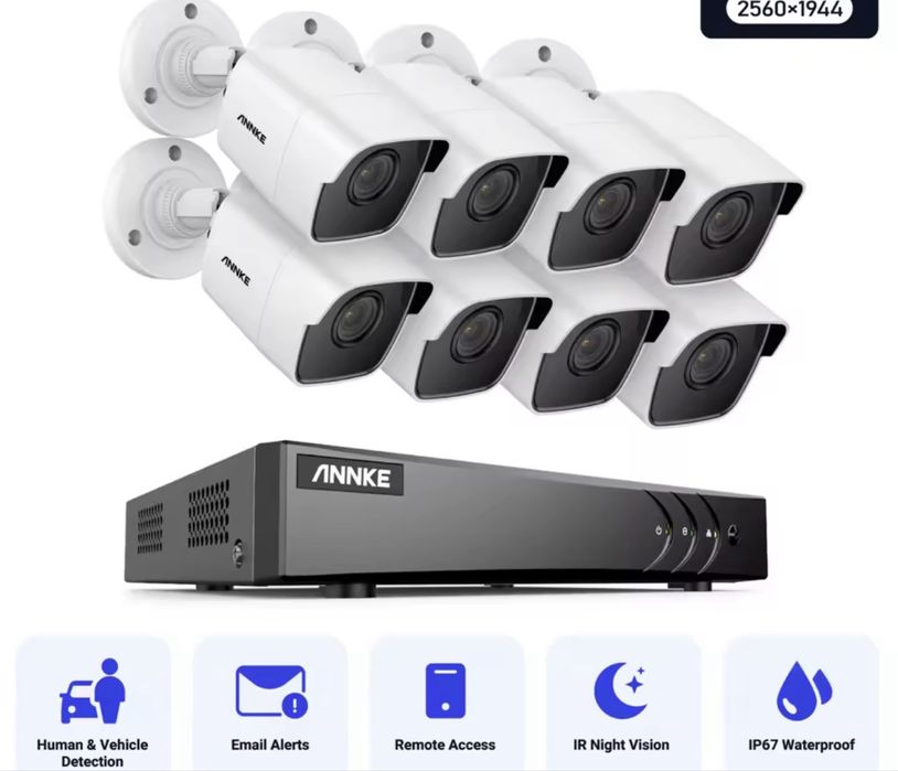 Vindem si Montam Camere Supraveghere Video KIT Complet 4/8/12 CAMERE