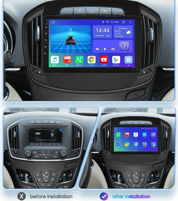 Navigatie android dedicata Opel Insignia (2014- 2017).