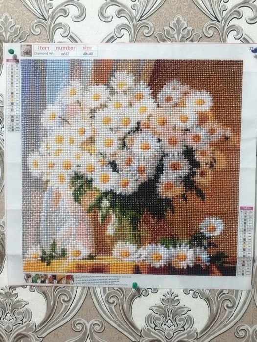 Алмазная мозаика собранная