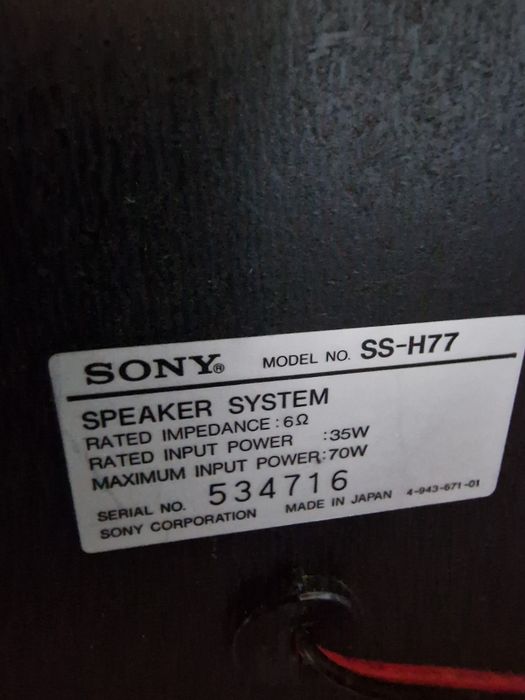 Sony,sistem audio,boxe pe 3 cai,14kg!!
