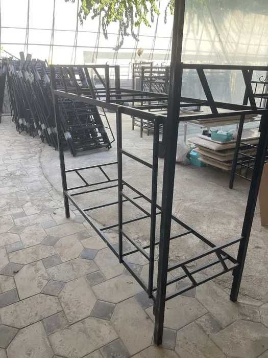 Двухярусное металлическая кроват иккиетаж кроватлар Krovat temirli 580