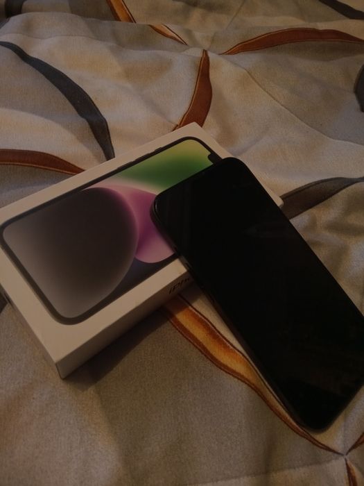 iPhone 14 – 128 GB, Midnight Blue 

Телефонът е