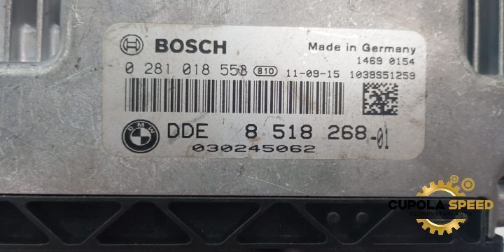 Calculator motor ECU 2.0D N47 DDE8518268-01 0281018558 BMW Seria 3 E9