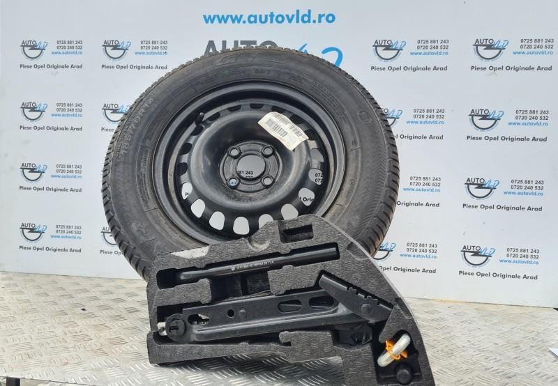Kit pana cu roata rezerva ET39 185/70 R14 Opel Corsa D