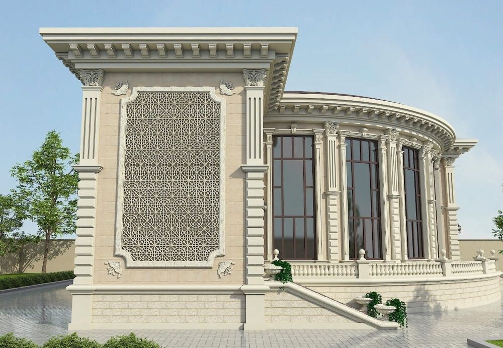 Монтаж Травертина • Камень «Аглай»