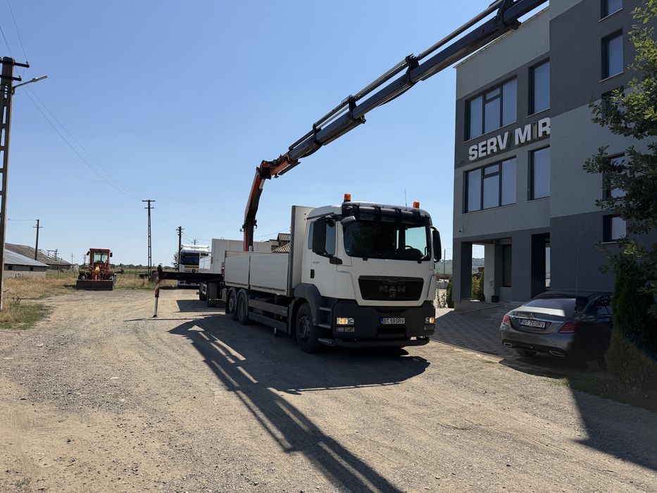 MAN TGS 26.360 6x2 cu macara PALFINGER PK22002
