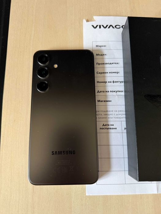 Samsung Galaxy S24 5G 128GB 8RAM Black Гаранция!