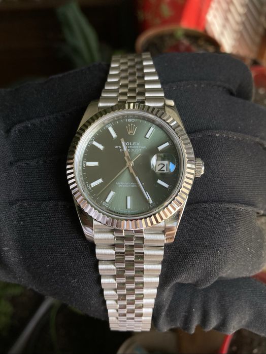 Rolex Datejust 41 green dial