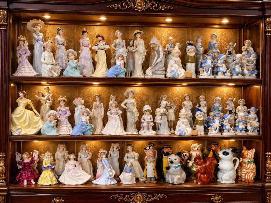 Над  30 броя  - порцеланови кукли Royal Doulton !!!