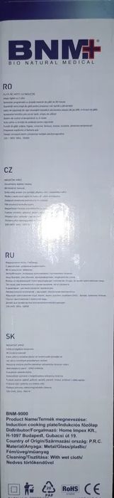 Plita de gatit cu inductie BNM+ BNM-9000, NOUA, originala, 1800W