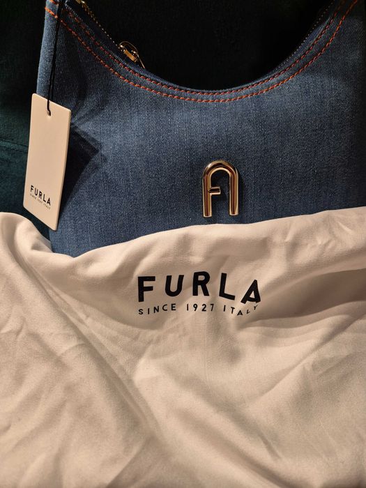 Geanta Furla denim