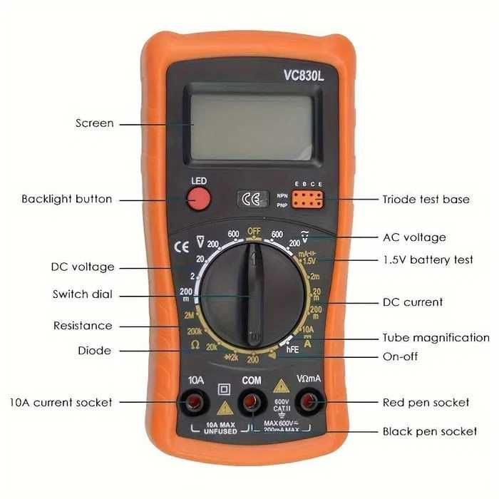 Полный комплект паяльника с регулируемой температурой
