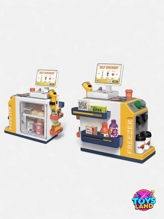Детский игрушечный супермаркет - Self Checkout Market