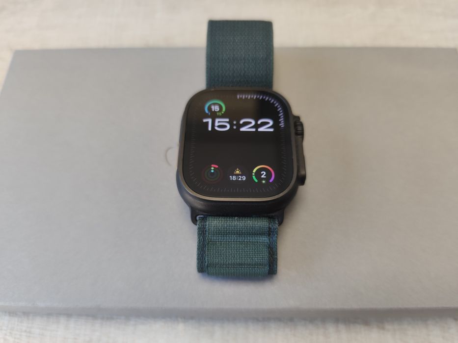 КАТО НОВ! Apple Watch Ultra 2 49mm Black LTE 100% Battery