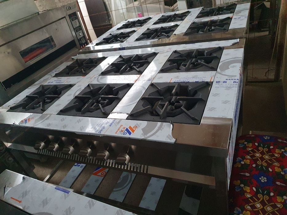 Gaz plita 6 kuzli katta kichik xarxil turidan bor garantiya 1yil