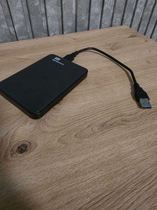 Външен хард диск WD Elements Portable 500 GB, 2.5", USB 3.0, Черен