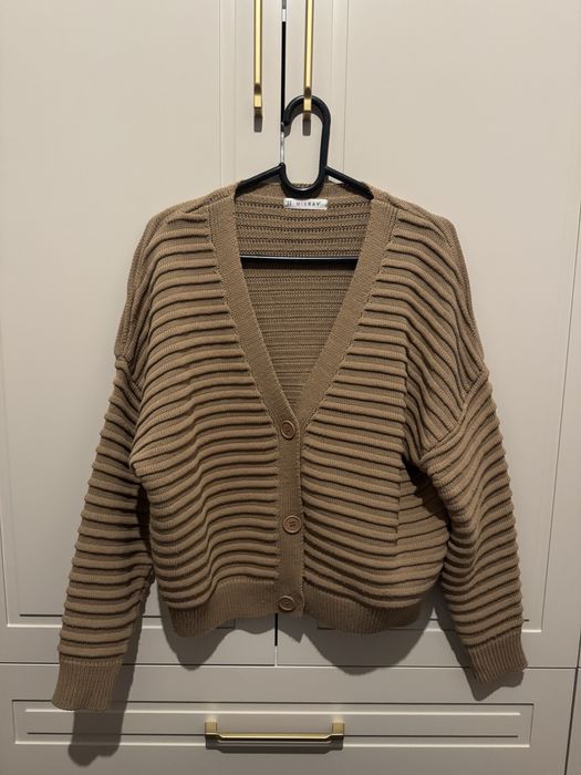 Кардиган коричневый