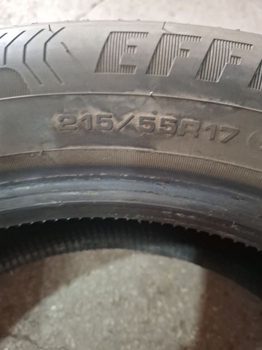 2 Летни гуми Goodyear 215/55/17 ДОТ24 7мм
