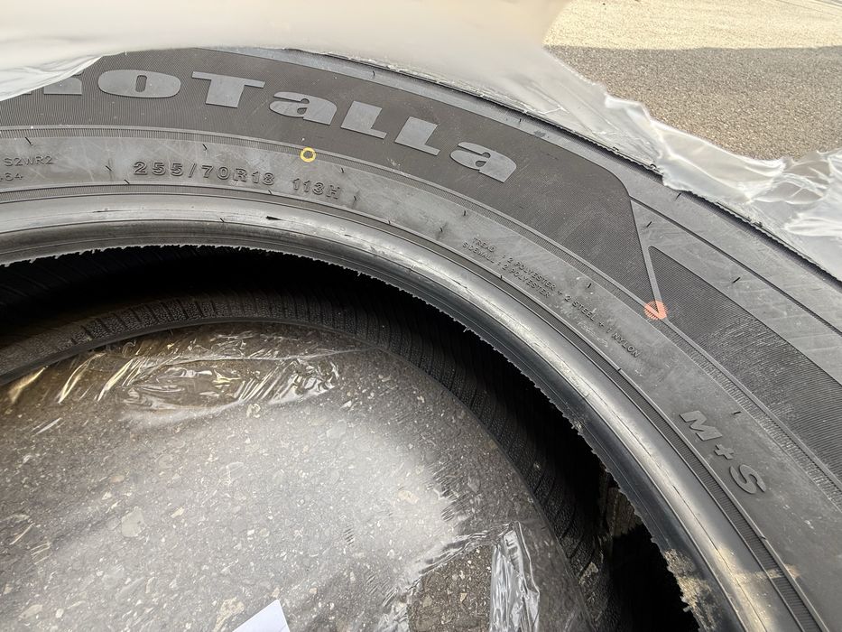 255/70 R18 ROTALLA SUV 4x4 anvelope noi M+S pentru FORD RANGER
