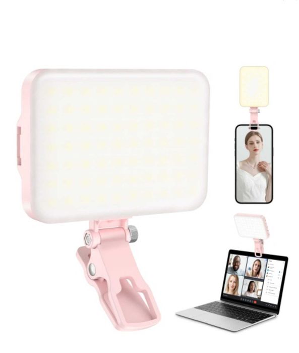 Lampa LED Portabila,Culoare Roz