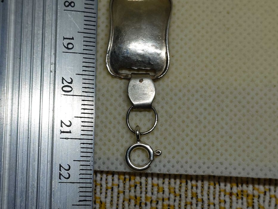 Brățară din argint cu plăcuțe florale – 22 cm / 22,48 g