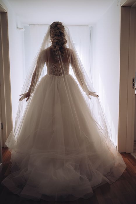 Rochie mireasă stil prințesă