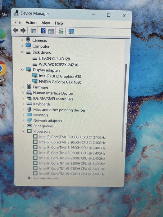 Laptop Gaming cu video GTX 1050