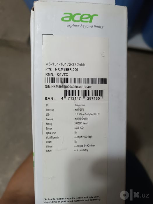 Продаю Acer V5-131