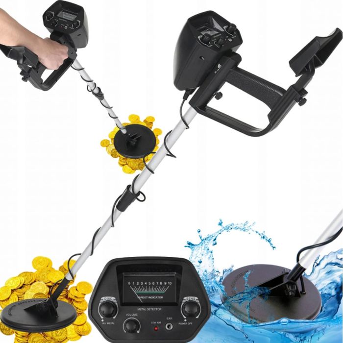 Водоустойчив металотърсач за злато, сребро, монети и съкровища K-1374