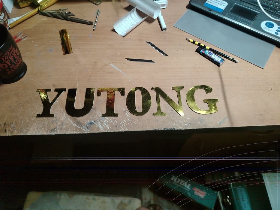 Изготовление букв для автобусов