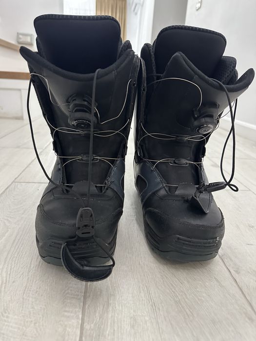 Placa salomon 160cm, Legaturi Clew Black, boots Boa 44