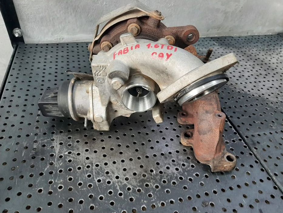 Turbina 1.6 tdi cay vw golf 5 6 skoda fabia 2 octavia 2 seat altea leon audi a3 03l353016h bv39f-0099