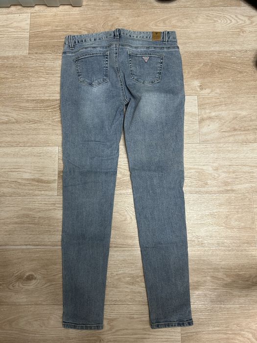 узкие джинсы guess