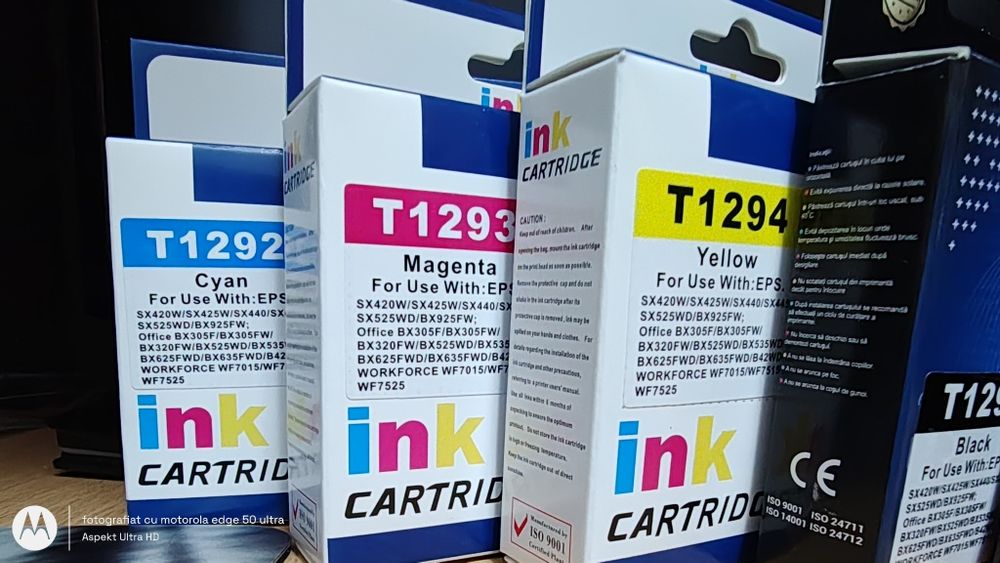 Set cartușe originale Epson, Lexmark