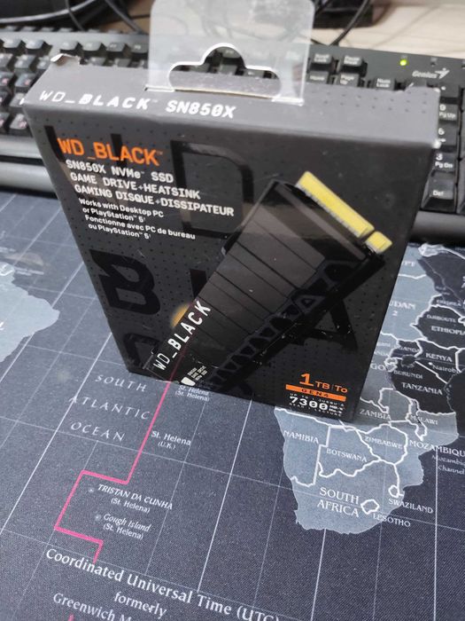 WD BLACK sn850x 1tb heatsink open box