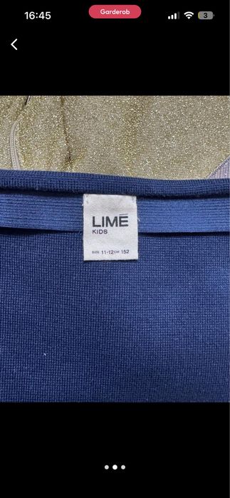 Школьная юбка Lime