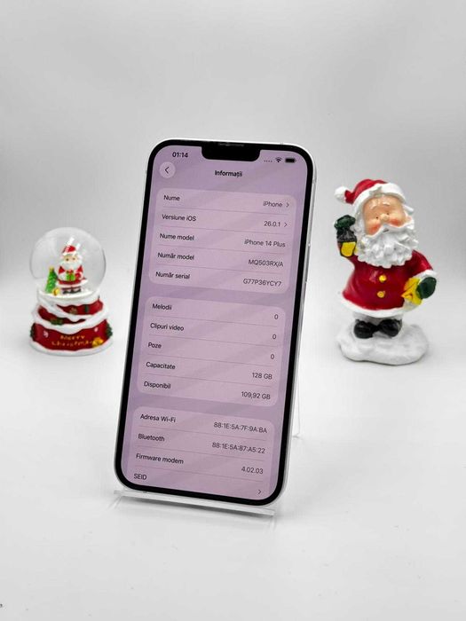 Iphone 14 PLUS / 128 GB 84% BAT / Factura / Garantie #50627