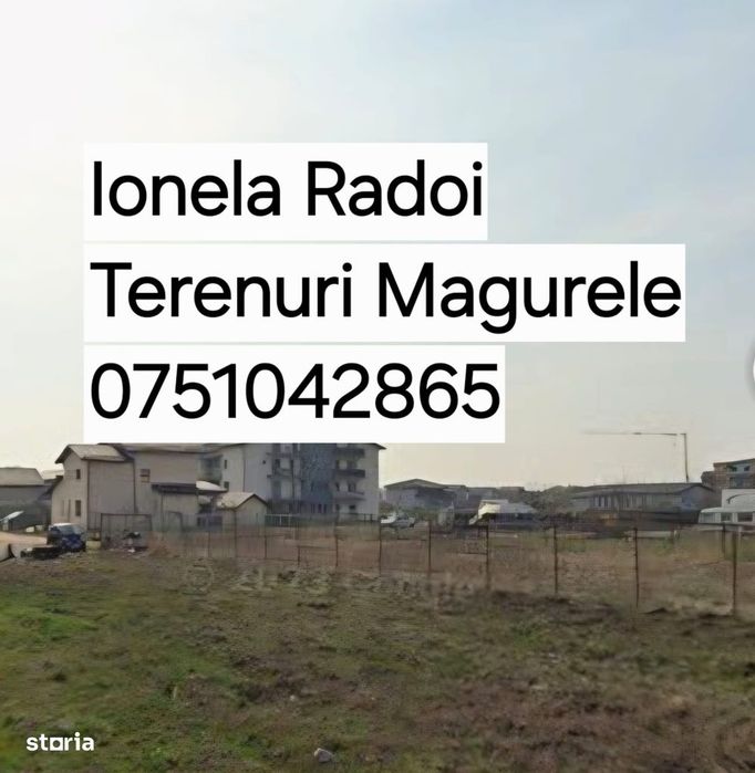 Teren 4.000mp Magurele semicentral,deschidere 50m ideal case