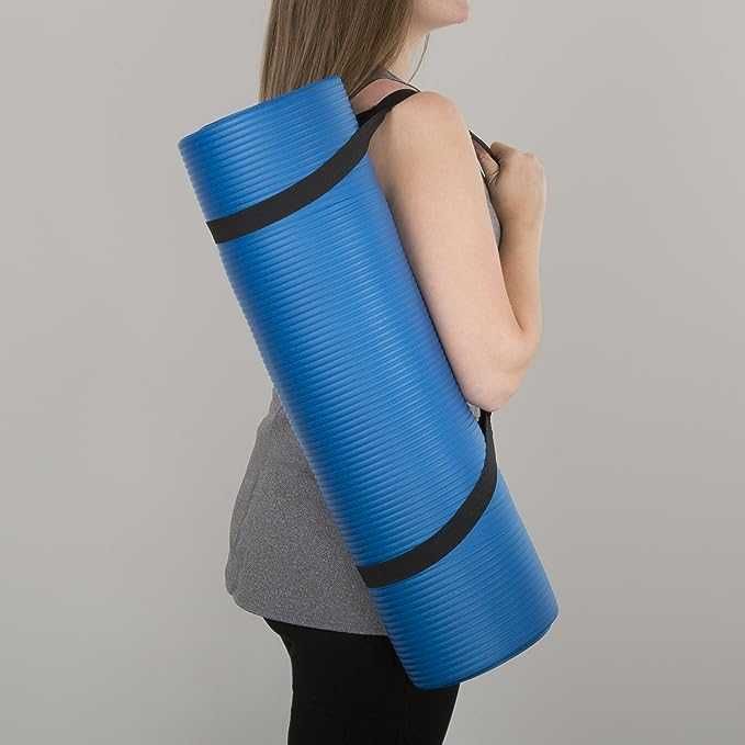 NBR Постелка за Фитнес, Йога, Пилатес | Премиум Серия SMFit